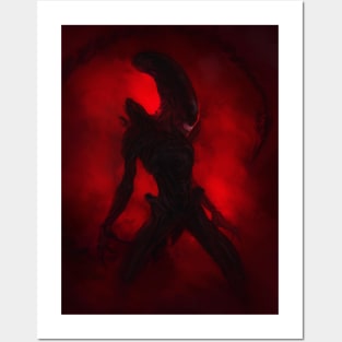 Xenomorph nightmare Posters and Art